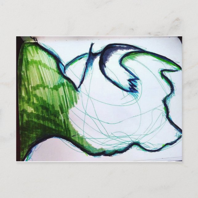 Carte Postale I am the Stranger Thing (Devant)