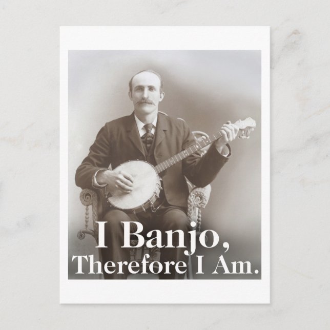 Carte postale I Banjo (Devant)