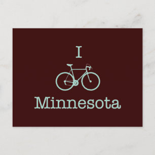 Carte Postale I Bike Minnesota