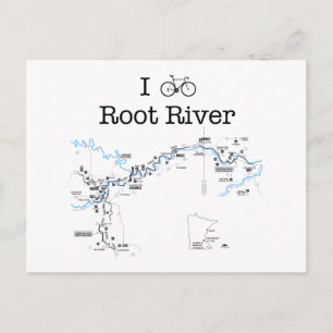 Carte Postale I Bike Root River