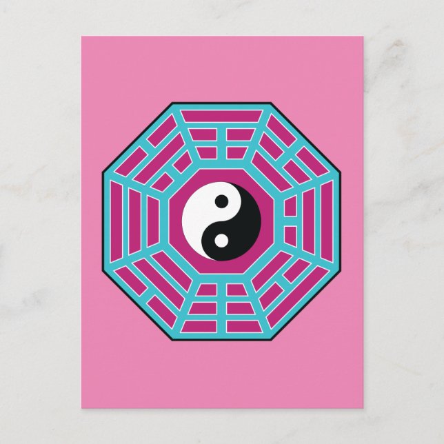 Carte Postale I Ching Yin Yang (Devant)