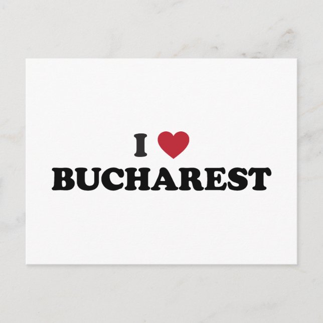 Carte Postale I Coeur Bucarest Roumanie (Devant)