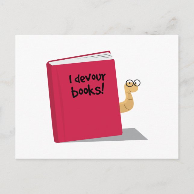 Carte Postale I Devour Books (Devant)