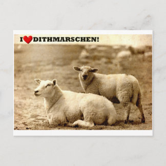 Carte Postale I ♥ Dithmarschen !