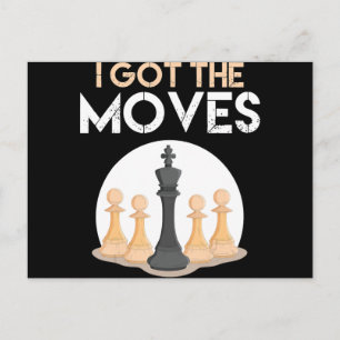 Carte Postale i got mochess player chess lover kiwomen