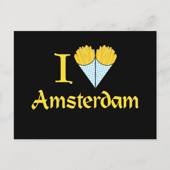 Carte Postale I Heart Amsterdam (Devant)
