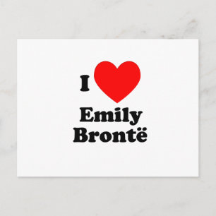 Carte Postale I Heart Emily Bronte
