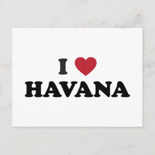 Carte Postale I Heart Havana Cuba