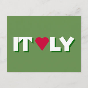 Carte postale I Heart Italy