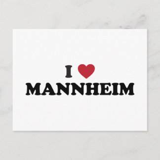 Carte Postale I Heart mannheim allemagne