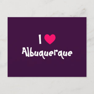 Carte Postale I Love Albuquerque