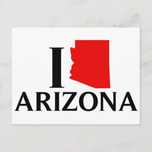 Carte Postale I Love Arizona - I Love AZ