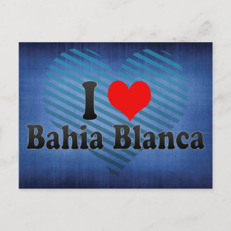 Carte Postale I Love Bahia Blanca, Argentine