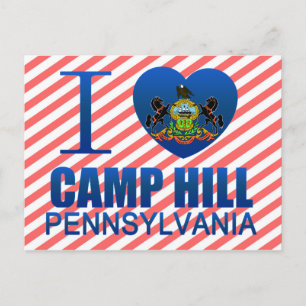 Carte Postale I Love Camp Hill, PA