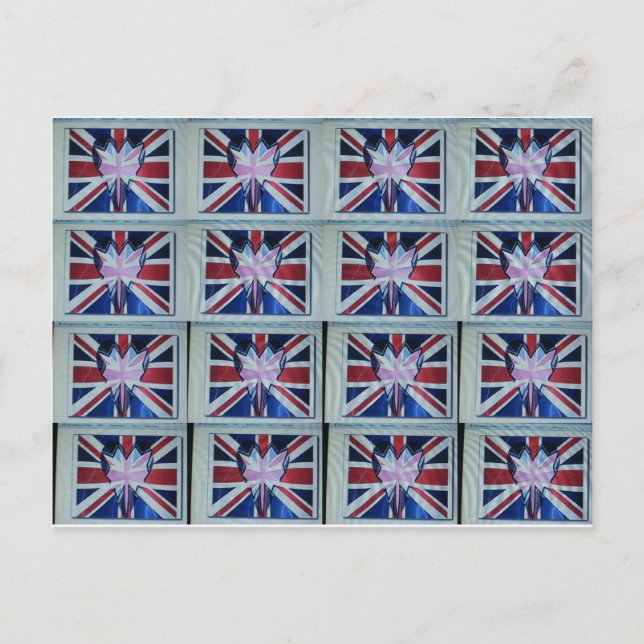 Carte Postale I Love England Art Print (Devant)