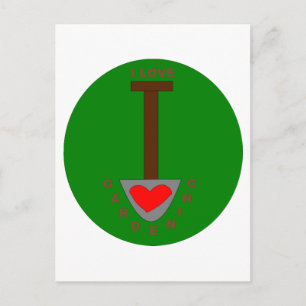 Carte postale I Love Gardening