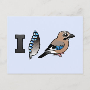 Carte Postale I Love Jays
