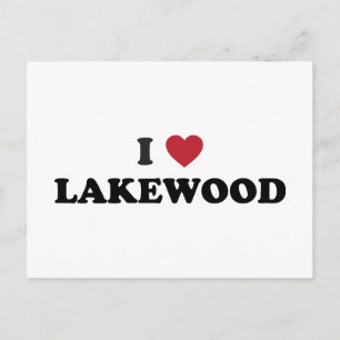 Carte Postale I Love Lakewood Colorado