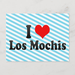 Carte Postale I Love Los Mochis, Mexique
