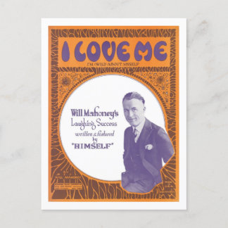 Carte Postale I Love Me Vintage Songbook Couverture