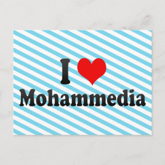Carte Postale I Love Mohammedia, Maroc