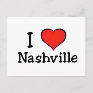 Carte Postale I Love Nashville