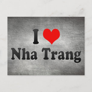 Carte Postale I Love Nha Trang, Viet Nam