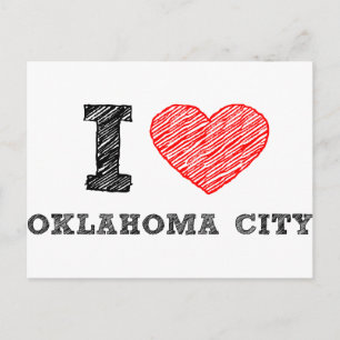 Carte Postale I Love Oklahoma City