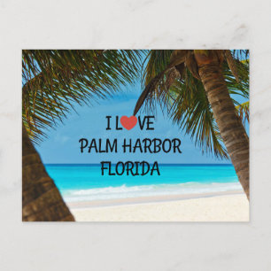 Carte Postale I Love Palm Harbour, Floride