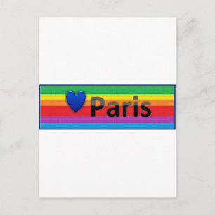 Carte Postale I Love Paris
