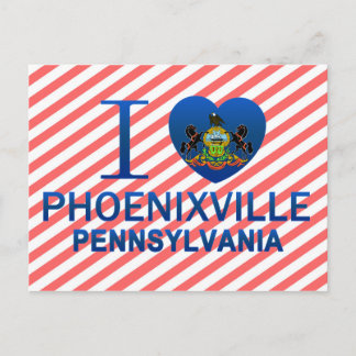 Carte Postale I Love Phoenixville, PA