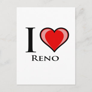 Carte Postale I Love Reno