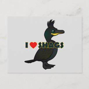 Carte Postale I Love Shags