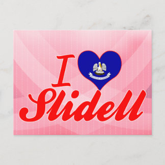 Carte Postale I Love Slidell, Louisiane
