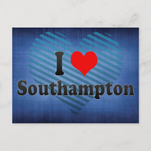 Carte Postale I Love Southampton, Royaume-Uni