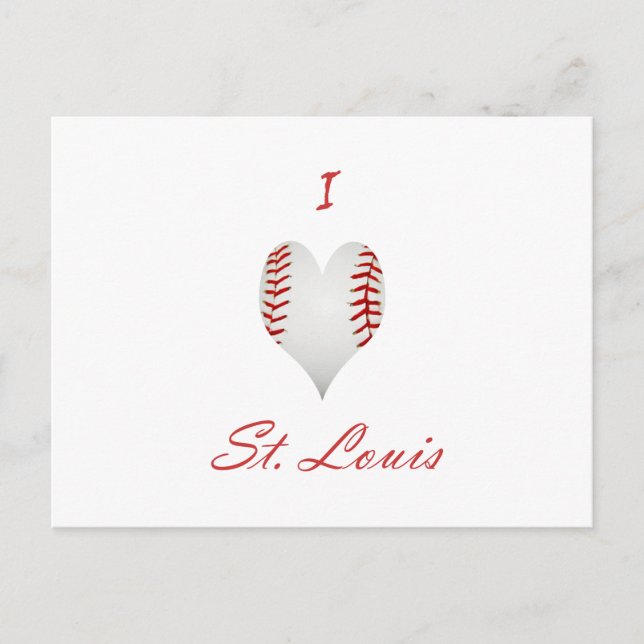 Carte Postale I Love St. Louis (Devant)