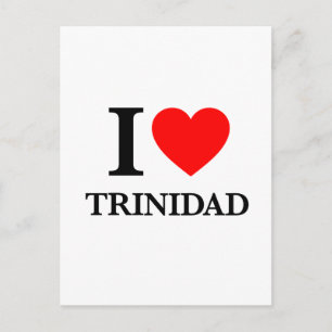 Carte Postale I Love Trinidad