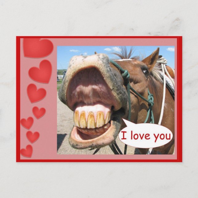 Carte Postale I love you (Devant)