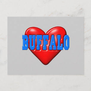 Carte Postale I LoveBuffalo