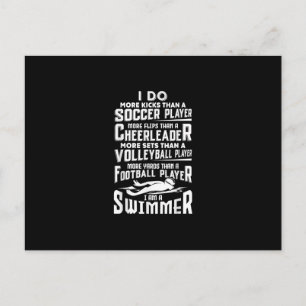Carte Postale I Piscine Swimmer