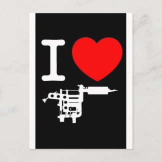 Carte Postale i produits de tatouage cardiaque