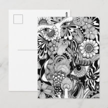I See It Differently – Monochrome Hand-Drawn Art