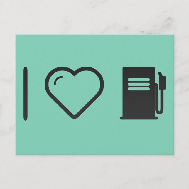Carte Postale I Stations à gaz cardiaques (Devant)