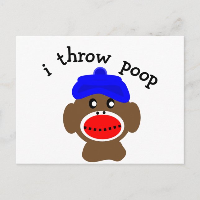 CARTE POSTALE "I THROPOOP" (Devant)