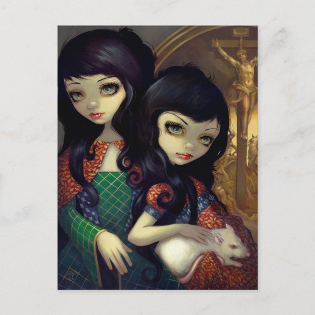 Carte postale "I Vampiri : La Sorelle" (Devant)