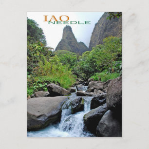 CARTE POSTALE IAO NEEDLE