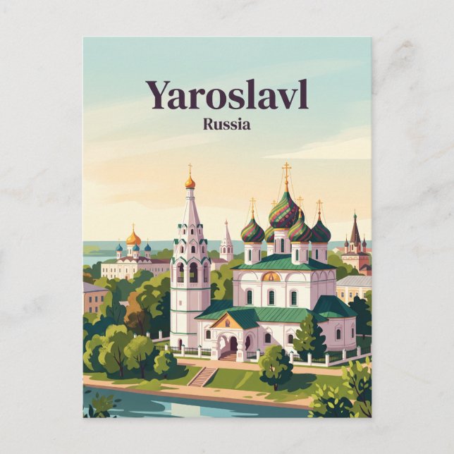 Carte Postale Iaroslavl, Russie (Devant)
