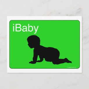 Carte Postale iBaby vert