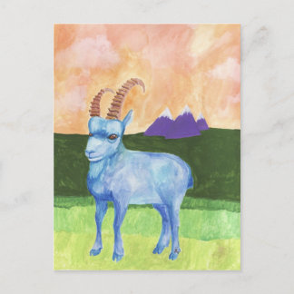 Carte Postale ibex