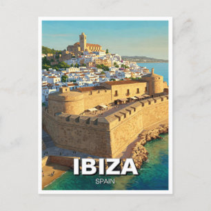 Carte Postale Ibiza Dalt Vila Espagne Voyage